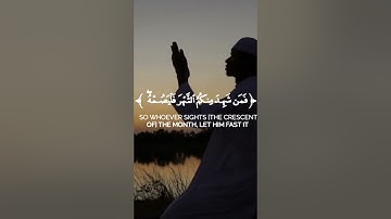 {شَهْرُ رَمَضَانَ الَّذِي أُنْزِلَ فِيهِ الْقُرْآنُ ..} سورة البقرة آيات 185 - 186