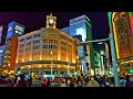 【4K】Tokyo X'mas Evening Walk - from Shimbashi to Ginza 新橋→銀座 (Binaural Sounds・ASMR) 2020.12 16:00