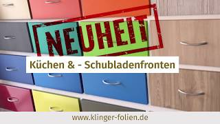 Klinger-Folien.de Küchenfronten bekleben bzw. folieren mit Möbelfolie Hochwertige Möbelfolie Klinger-Folien.de Küchenfronten bekleben bzw. folieren mit Möbelfolie Hochwertige Möbelfolie
