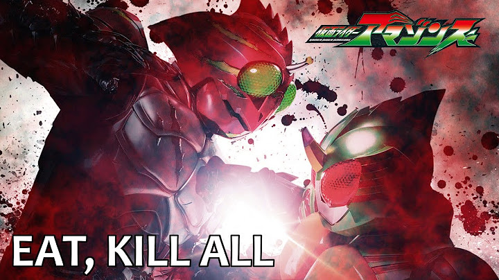 Mad Eat Kill All Kamen Rider Amazons Youtube