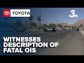 Witnesses describe man in crisis before fatal Las Vegas police shooting