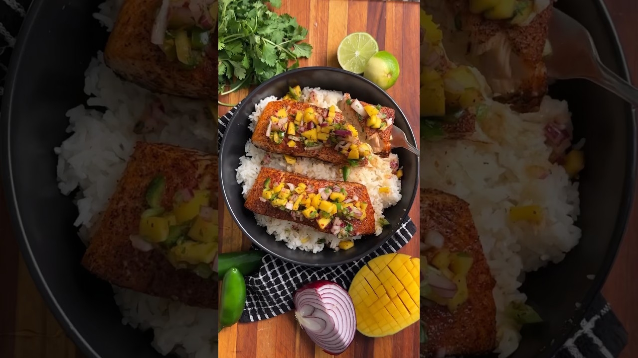 Easy Salmon Dinner for a busy night #Shorts #salmon #recipe