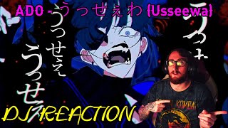 DJ REACTS! - Ado - うっせぇわ (Usseewa)