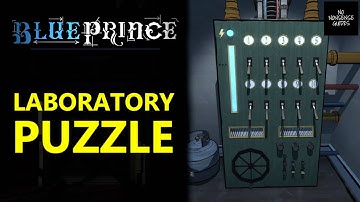 Blue Prince Laboratory Puzzle Solution