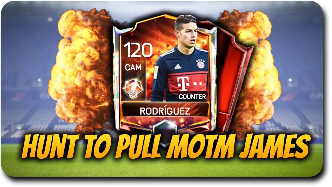 FIFA Mobile 18 Hunt for MOTM James Rodriguez Pull! "MESSI PULL!?!?!"