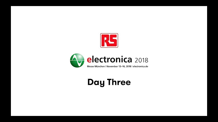 Day 3: Electronica 2018:  Customer Engagement and the Future | RS Components