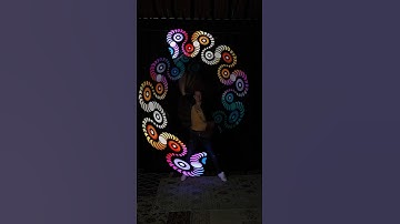 Visual poi V5 and Manuel Spectacles! 😎✨ #pyroterralighttoys #lighttoys #visualpoi #pixelpoi #ledpoi