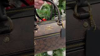 COACH Rowan Satchel In Signature Canvas