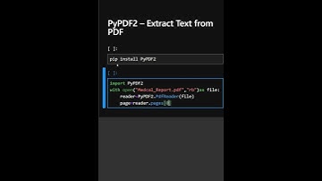 PyPDF2 – Extract Text from PDF
