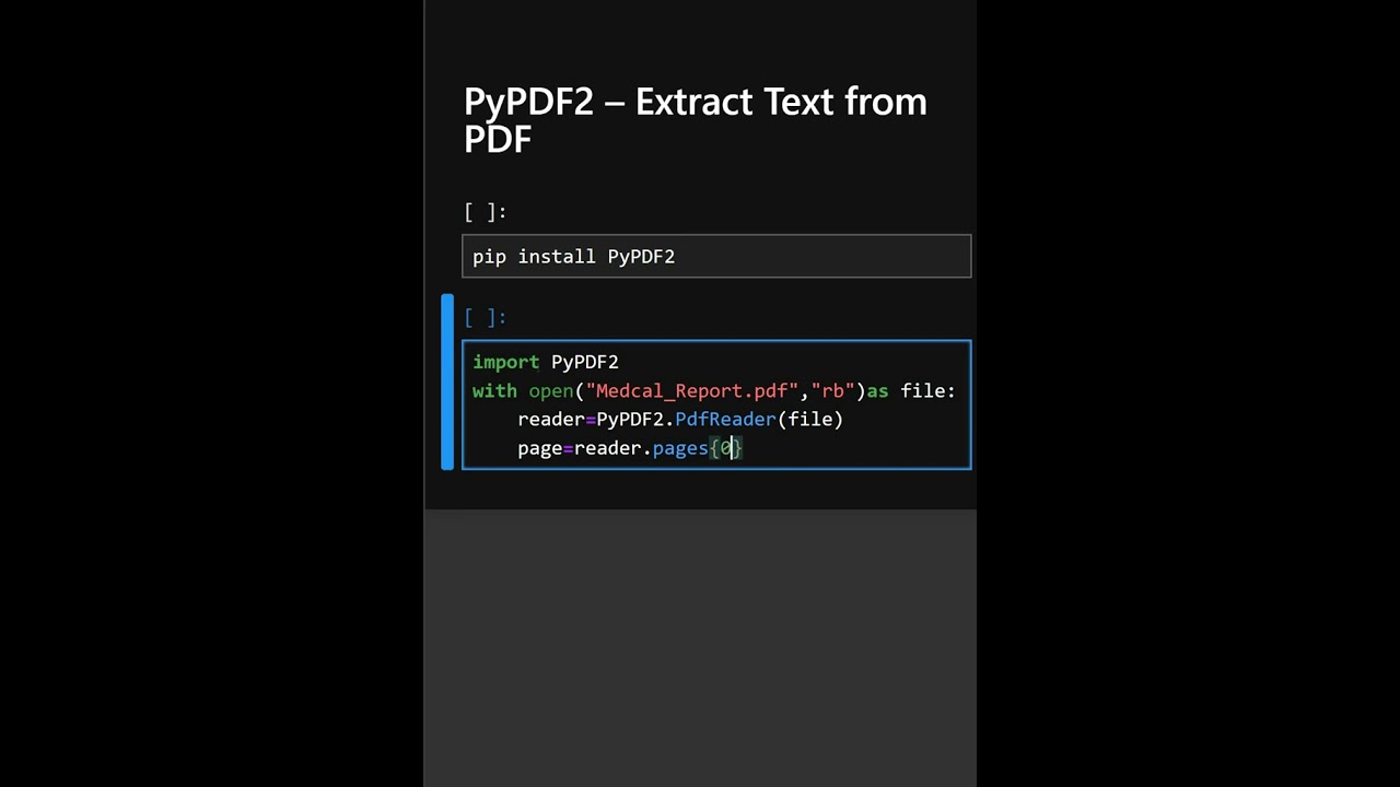 PyPDF2 – Extract Text from PDF