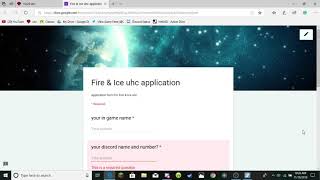 Fire & Ice uhc application screenshot 3
