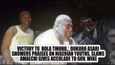 Video: Dokubo-Asari withdraws support for  Tonye Cole, boos Amaechi for supporting Atiku.