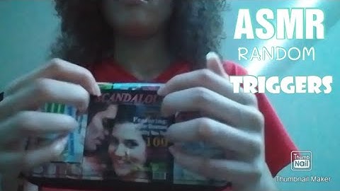 ASMR Fast/Aggressive Tapping On Random Objects(No Talking)✨