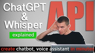 ChatGPT & Whisper APIs in 40 lines of python code. Build a chatbot in minutes.