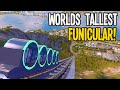 Building Worlds Largest Funicular Railway Twice in Cities Skylines!