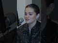 Selena Gomez says she’s happy and enjoying life