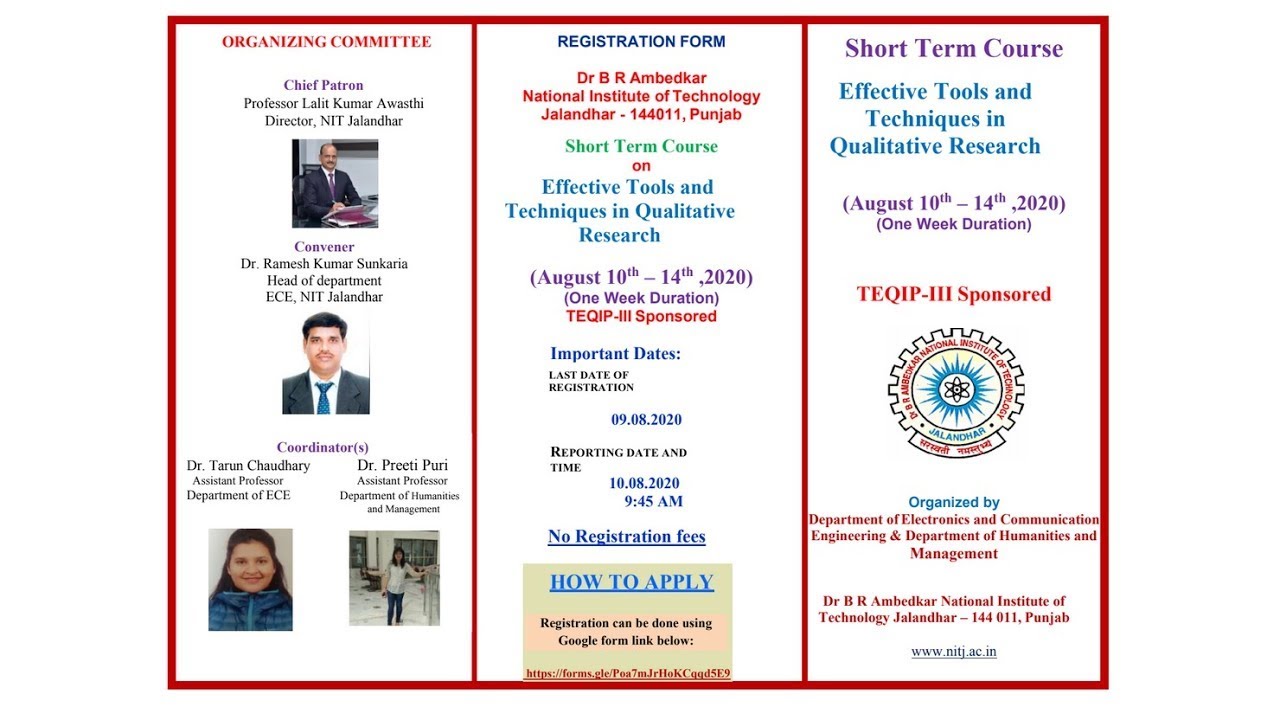 DAY 2 Session 1 Online Short Term Course On Effective Tools And DAY 2 Session 1 Online Short Term Course On Effective Tools And