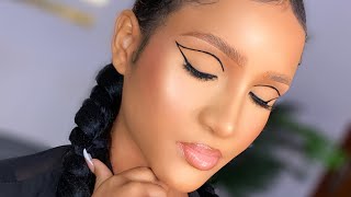 MAKEUP TUTORIAL | BLACK GRAPHIC EYELINER TUTORIAL