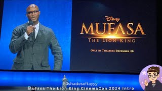 Mufasa The Lion King CinemaCon 2024 Intro