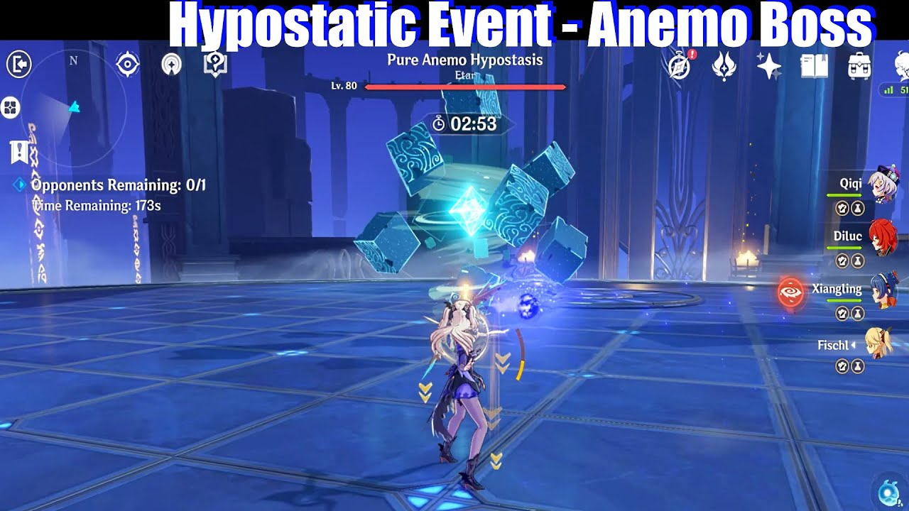 Genshin Impact - Event Boss Pure Anemo Hypostasis (Hypostatic Symphony ...