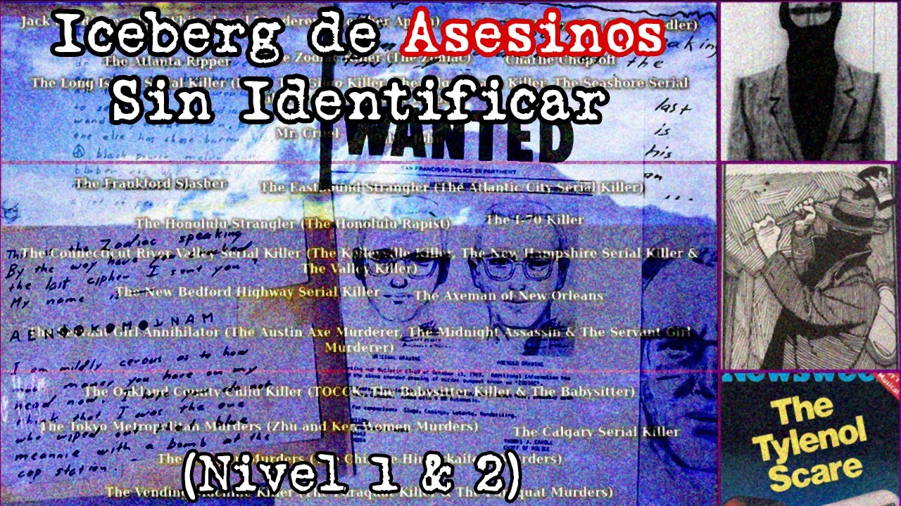 Asesinos Sin Nombre | Iceberg de Asesinatos Sin Resolver | Nivel 1 & 2
