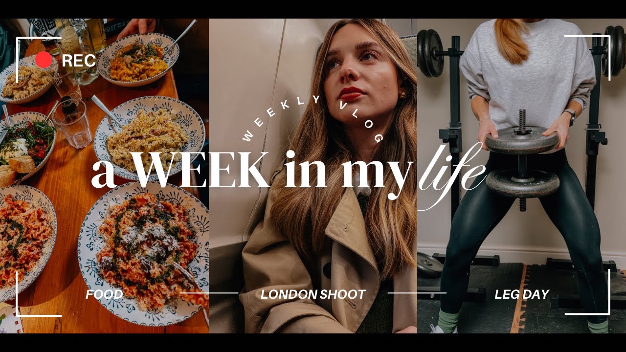 Filming in London (Out of My Comfort Zone) | Weekly Vlog