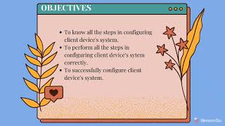 CONFIGURE CLIENT DEVICE SYSTEMS TUTORIAL
