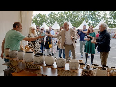 Inaugurada la Feria de la Cerámica con artistas bercianos y nuevas propuestas de Embarrarte