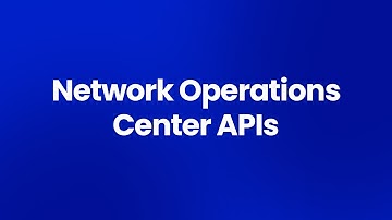 Using the Network Operations Center API - The Things Stack