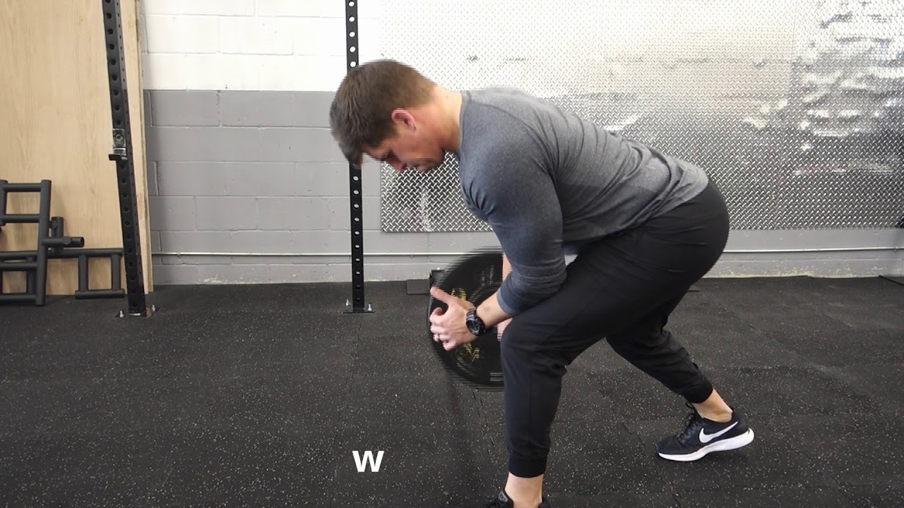 Split Stance Single Arm Landmine Row - YouTube