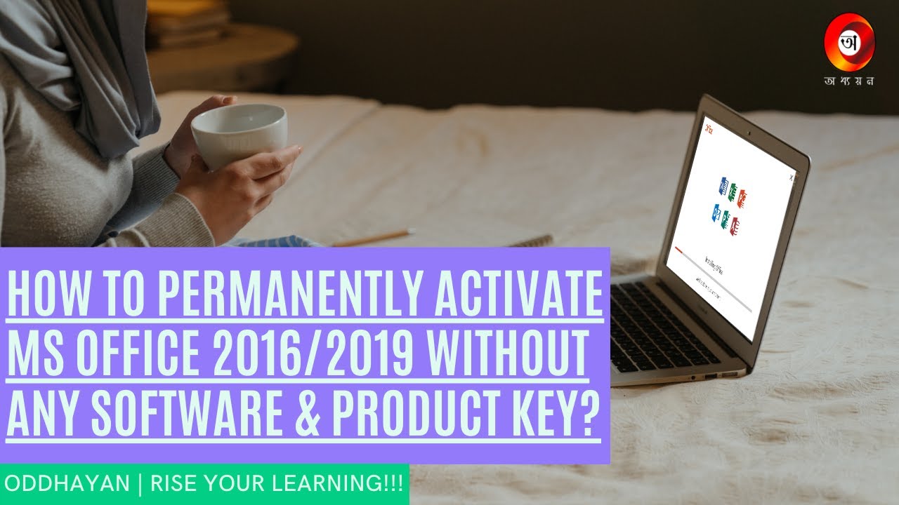 how to activate ms office 2019 without product key