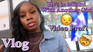 VLOG: How’s 2022 Going ! | My Man Gets Caught With Girl in Miami Video Prof sent