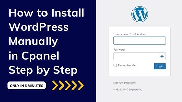 How to Install WordPress Manually in cPanel in 2024 Step by Step