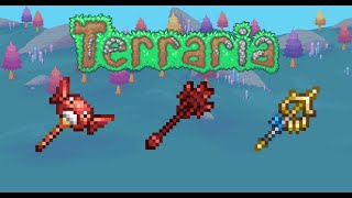 All new summoner staffs in terraria 1.4 journey's end!