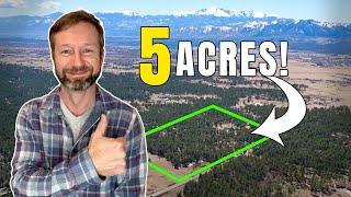 The LAST Place to Find Acreage and PRIVACY in COLORADO SPRINGS with Huge Trees [BLACK FOREST TOUR]