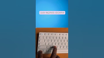 Basic Computer Shortcuts Everyone Should Know.#computer #shortcut