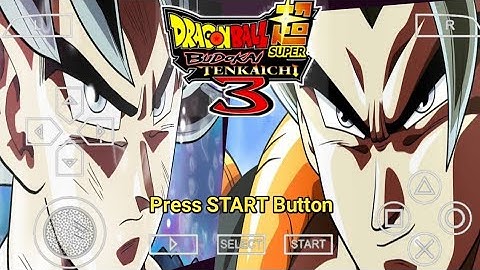 NEW DBZ TTT BT3 GOKU VS SUPER GOGETA  MOD ISO PPSSPP WITH MENU DOWNLOAD.....
