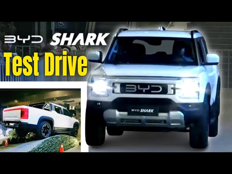 BYD Shark Pickup Truck Test Drive at World Premiere