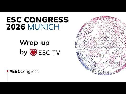 Day in Focus by ESC TV Today at #ESCCongress - Monday 31 August 2026