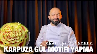 Chef Lütfü BOYBEY ile Oymacılık