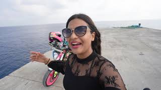 MET MY BIKE ON LAKSHADWEEP ISLANDS - DRONE SHOTS