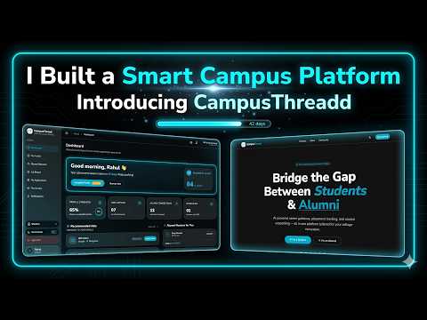 I Built a Student Community Platform with Modern Web Tech