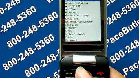 Blackberry Pearl 8230 - Erase Cell Phone Info - Delete Data - Master Clear Hard Reset
