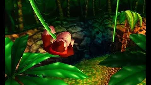 Donkey Kong 64 - 2 - crown, coconut shooter, three golden bananas, diddy