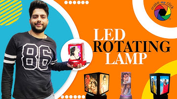 Sublimation Led Rotating Lamp, Led Bluetooth Speaker & Led Shadow lamp, Marketing video