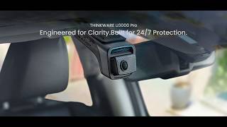 THINKWARE U3000 PRO Dash Cam | 4K & 2K with HDR | Engineered for Clarity. Built for 24/7 Protection.