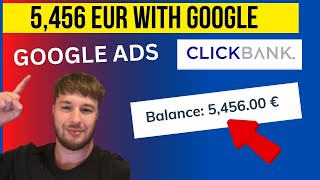 How I Made $5,876 in 5 Days With Google Affiliate Marketing (New Niche)