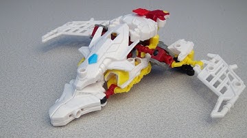 TRANSFORMERS CONSTRUCT-BOTS SILVERBOLT AERIALBOT LEADER VIDEO TOY REVIEW