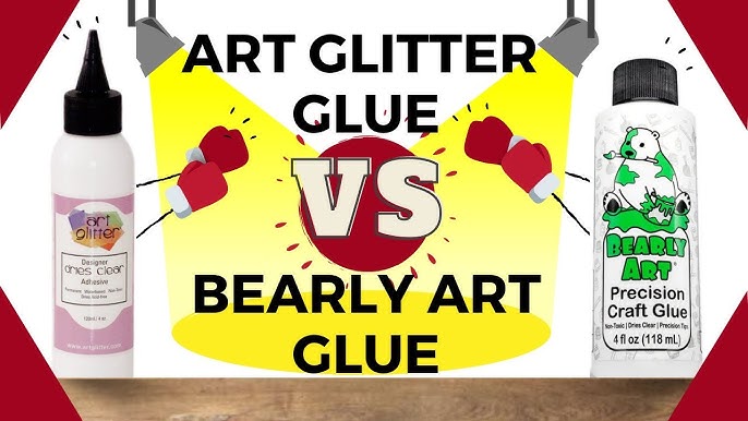 Art Glitter Designer Dries Clear Glue 8 oz. Refill Bottle