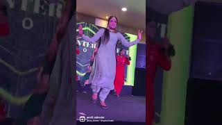 Girls In White Satin-Silk Dance With Punjabi Song